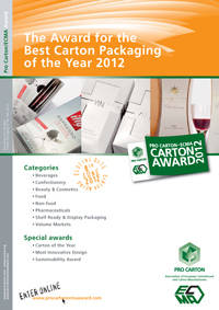 Call for entries: Pro Carton/ECMA Award 2012