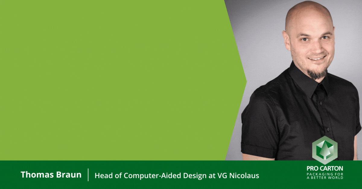 Thomas Braun, Head of CAD (Computer-Aided Design) at VG Nicolaus, talks about his Career in the Cartonboard and Folding Carton Industry