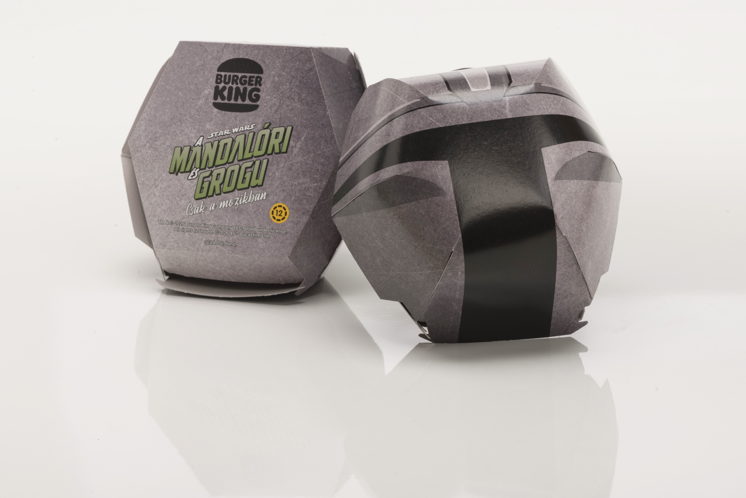 Burger King Da Vinci Clamshell