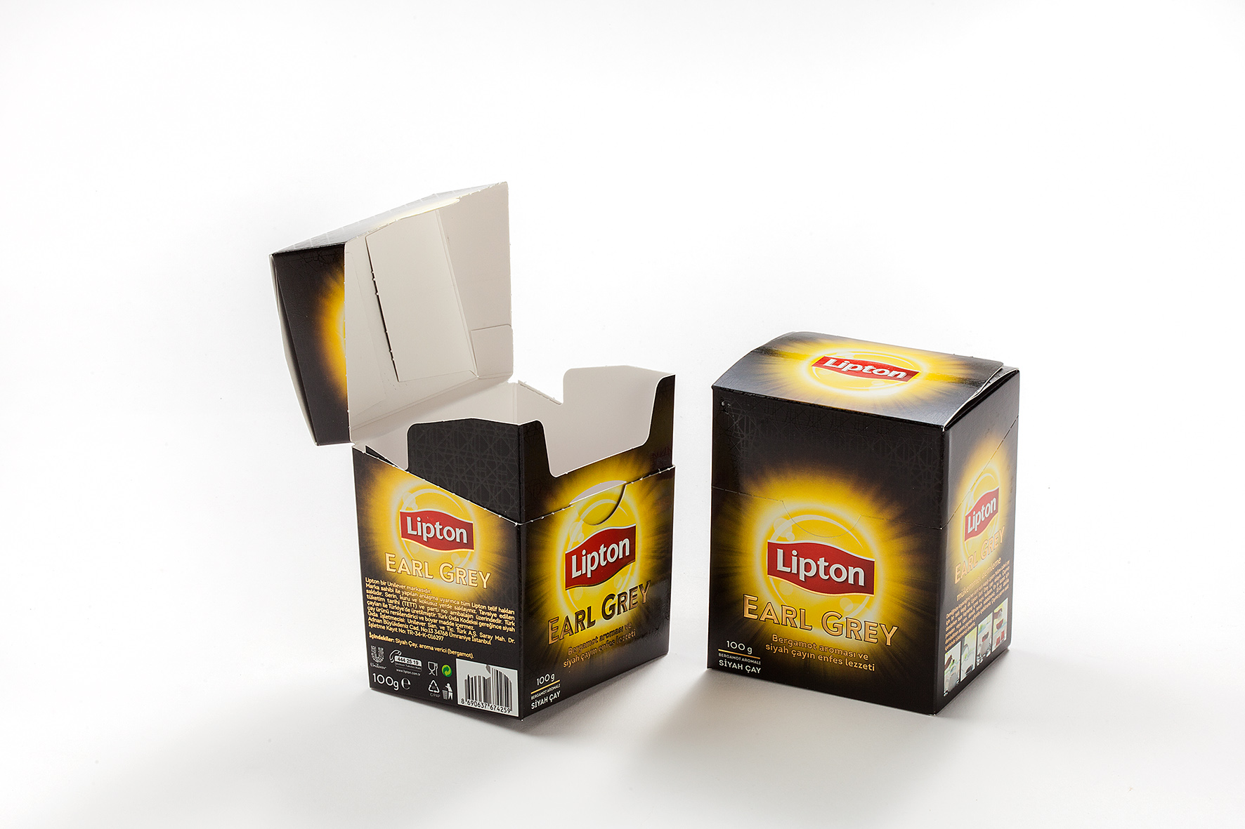Lipton Earl Grey 100 g cartone