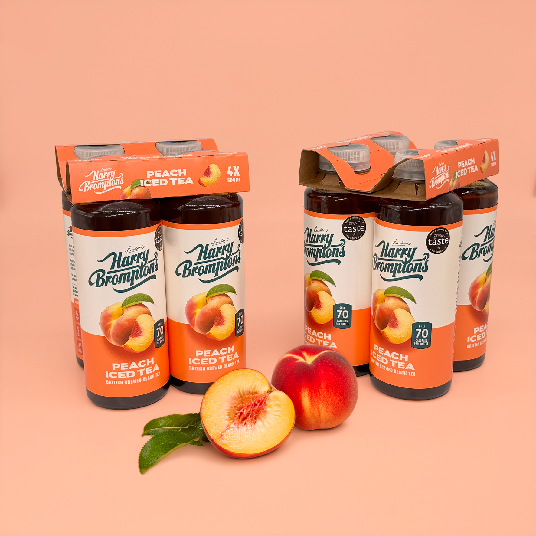 Harry Brompton's Peach Iced Tea 