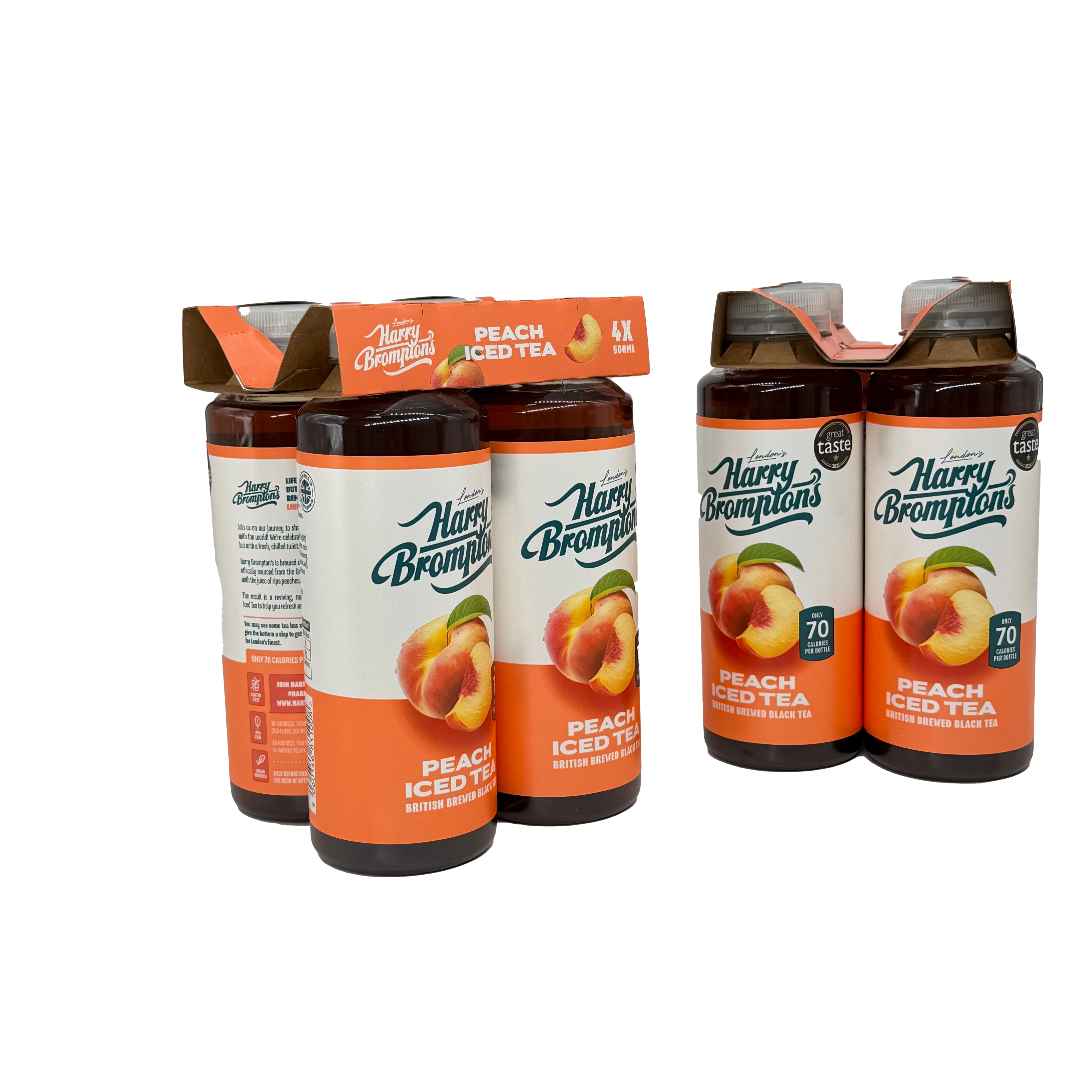 Harry Brompton's Peach Iced Tea 