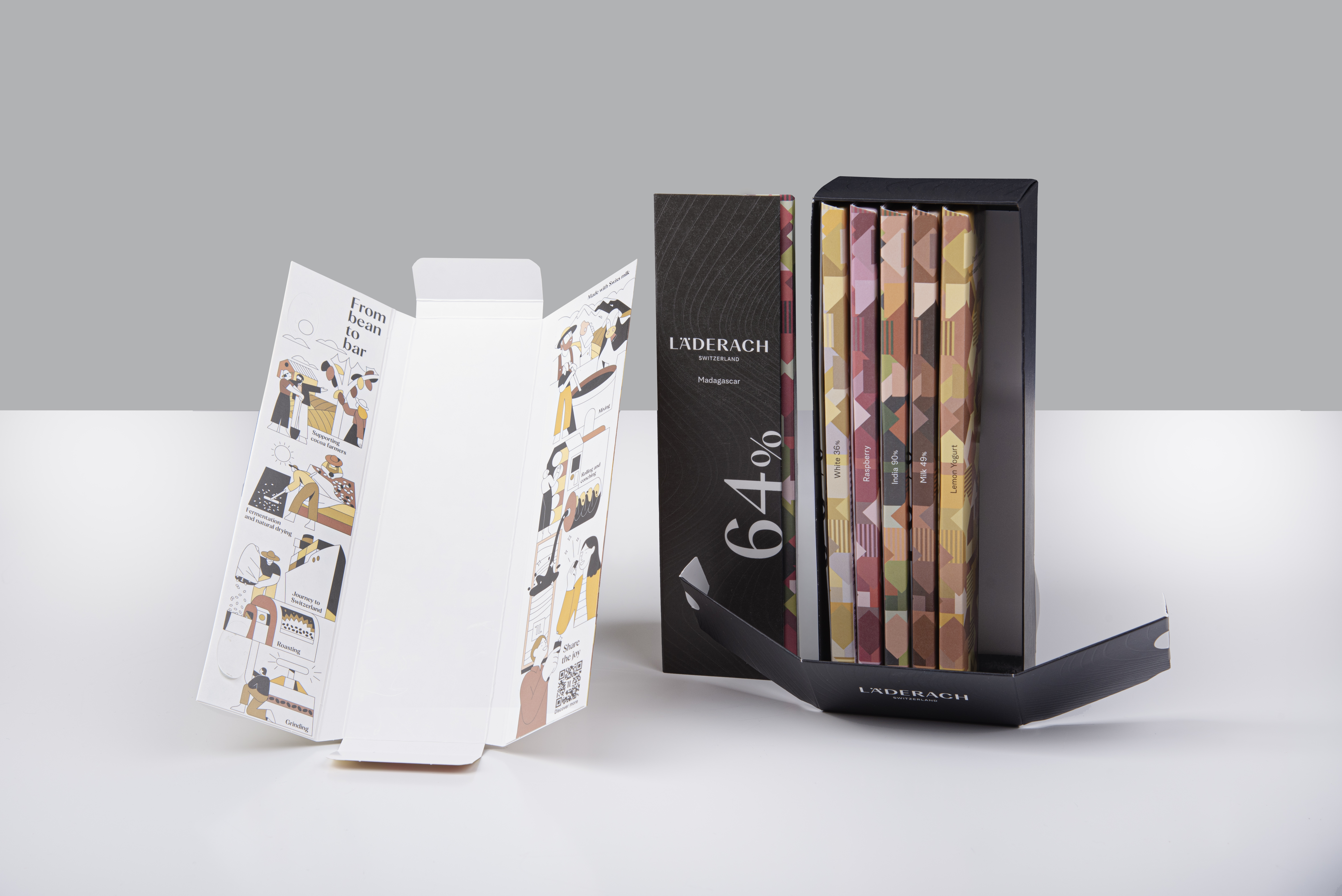 Läderach Chocolate Tablet Gift Set