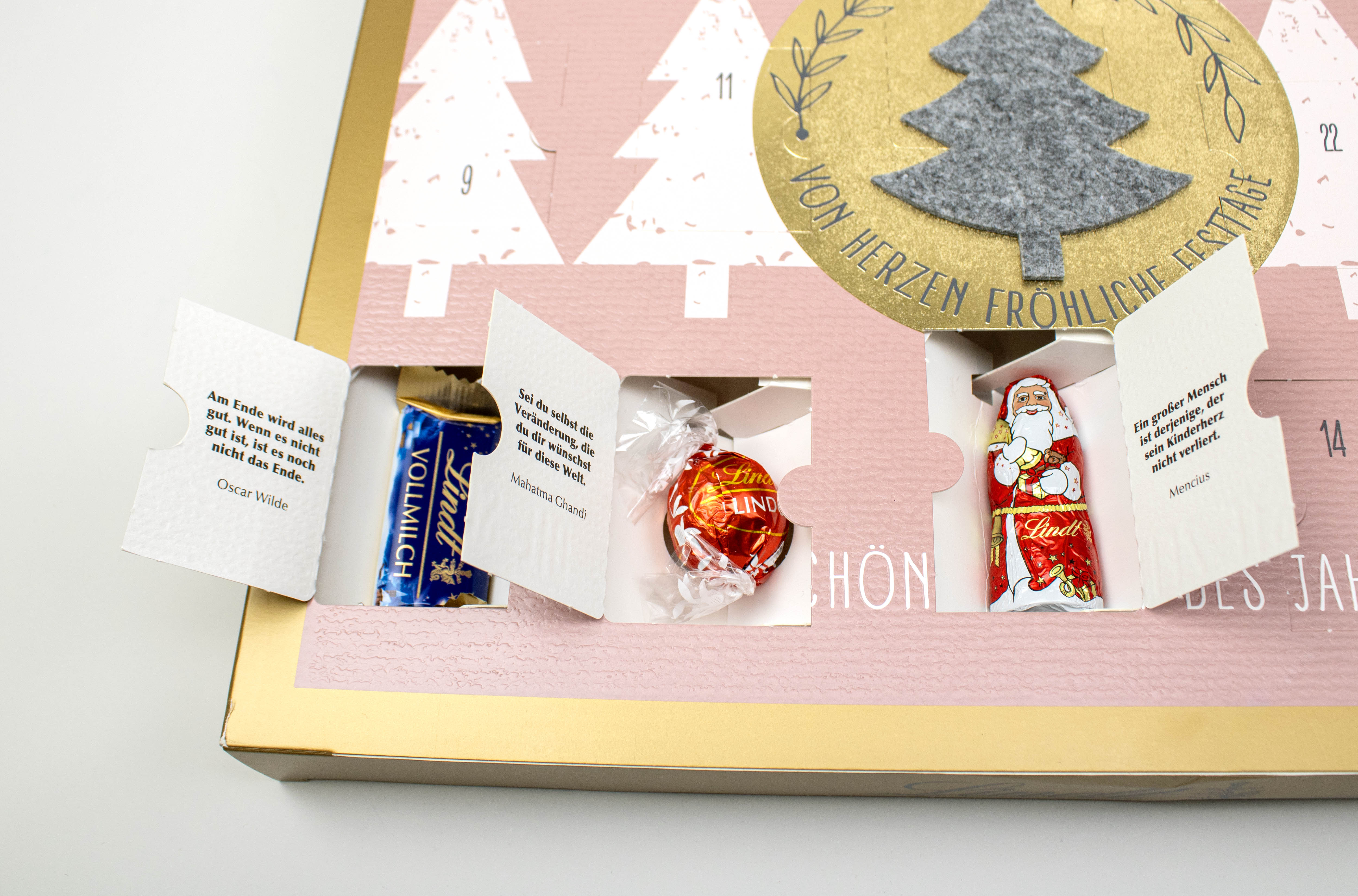 Lindt & Sprüngli Felt Advent Calendar