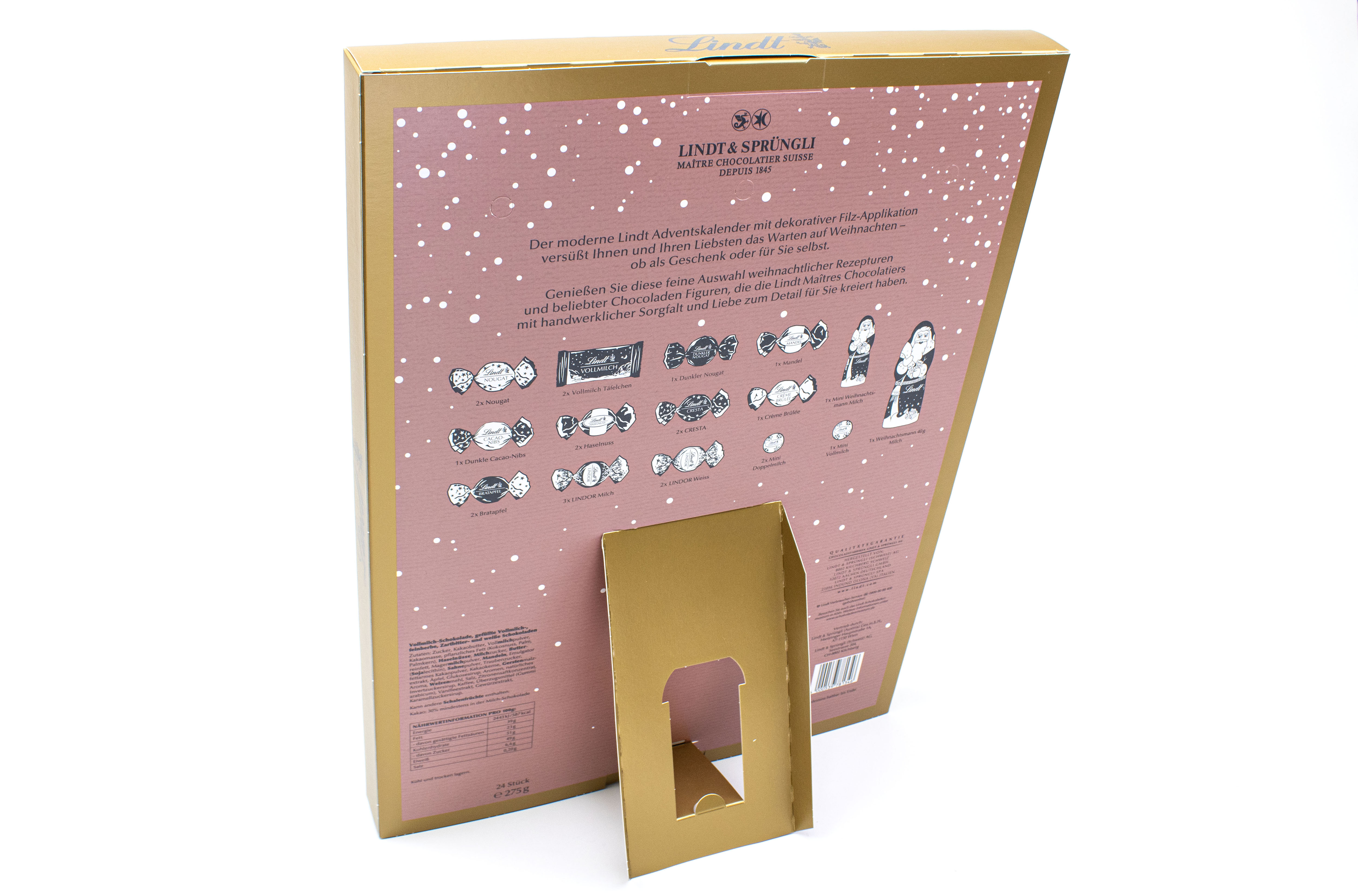 Lindt & Sprüngli Felt Advent Calendar
