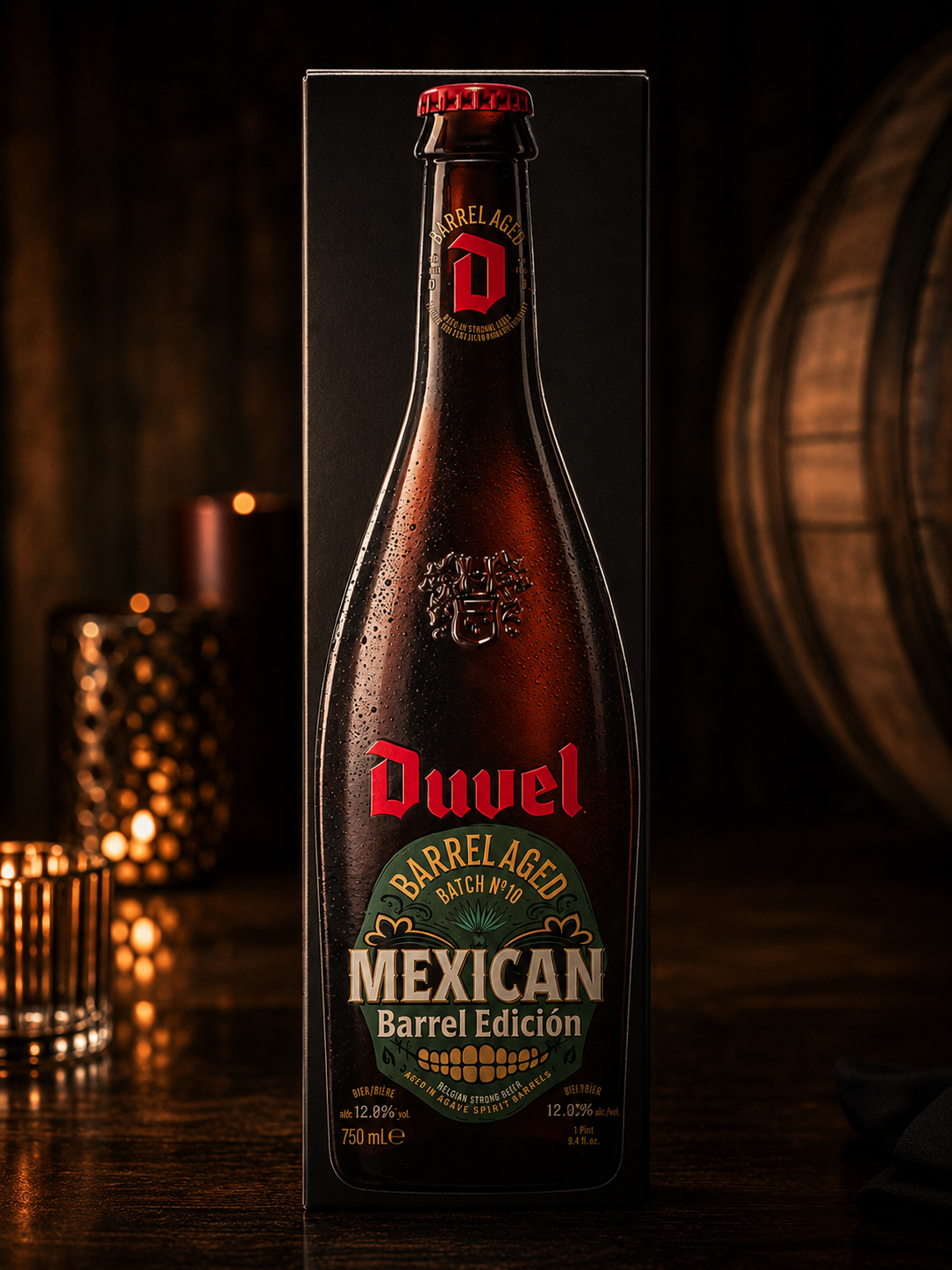 Duvel Barrel Aged Beer Mexican Edition