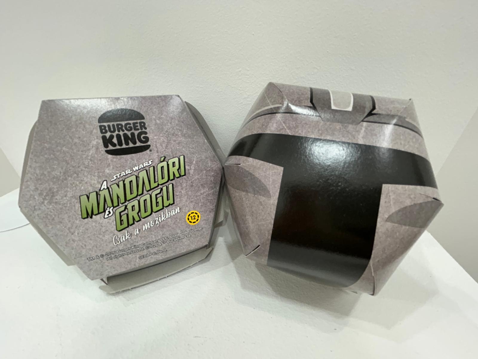Burger King Da Vinci Clamshell