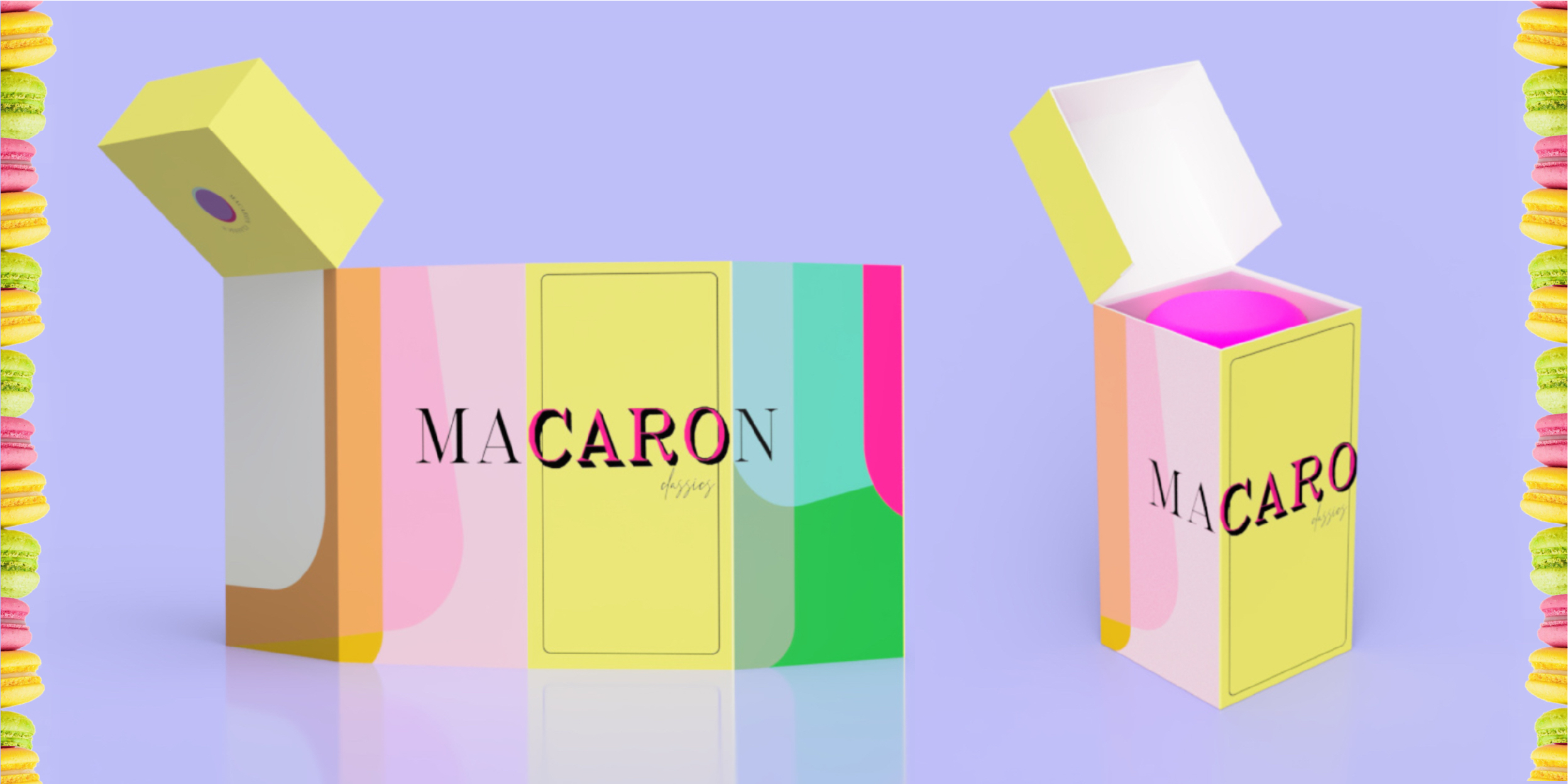 Macaron packaging