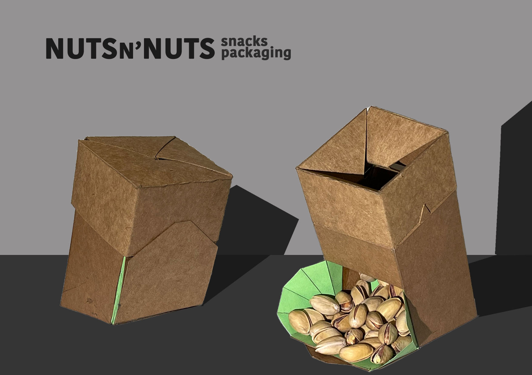 NUTS n' NUTS snacks packaging