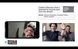 Carton Obscura – how I learnedto recycle and love my dream by Gianluca Quaranta, Yonathan Frantz, Simon Lamber
