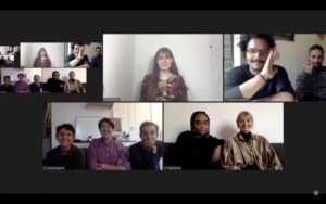The finalists of the Pro Carton Student Video Award joined the e-vent via Zoom